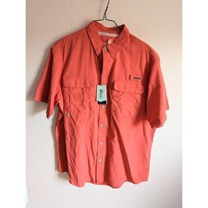 World Wide Sportsman XL NWT oraange vented shirt